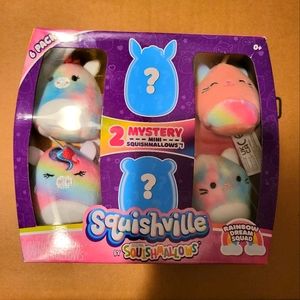 Squishmallow mini rainbow dream squad